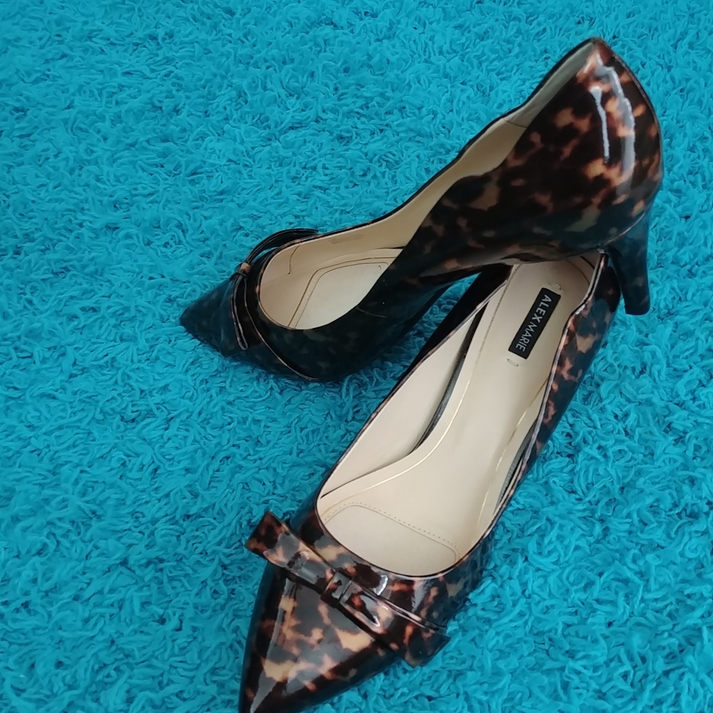 Alex Marie Pumps-Leopard Print